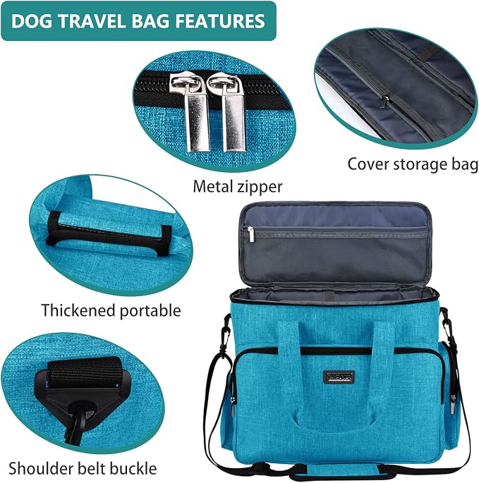BAGLHER Dog Travel Bag, Pet Travel Bag, - Image 4