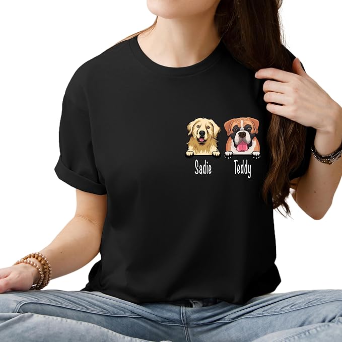 Custom Dog Mom Shirt for Women Pet Ears Sweatshirt - Image 3