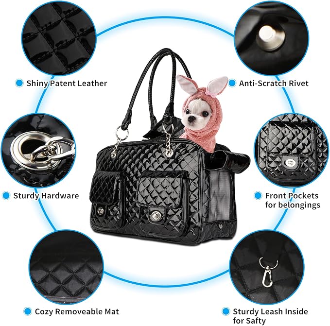 Soft-Sided Pet Travel Carrier Airline Approved - Image 5