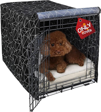 Explore Land Pattern Dog Crate Cover by ExploreLand
