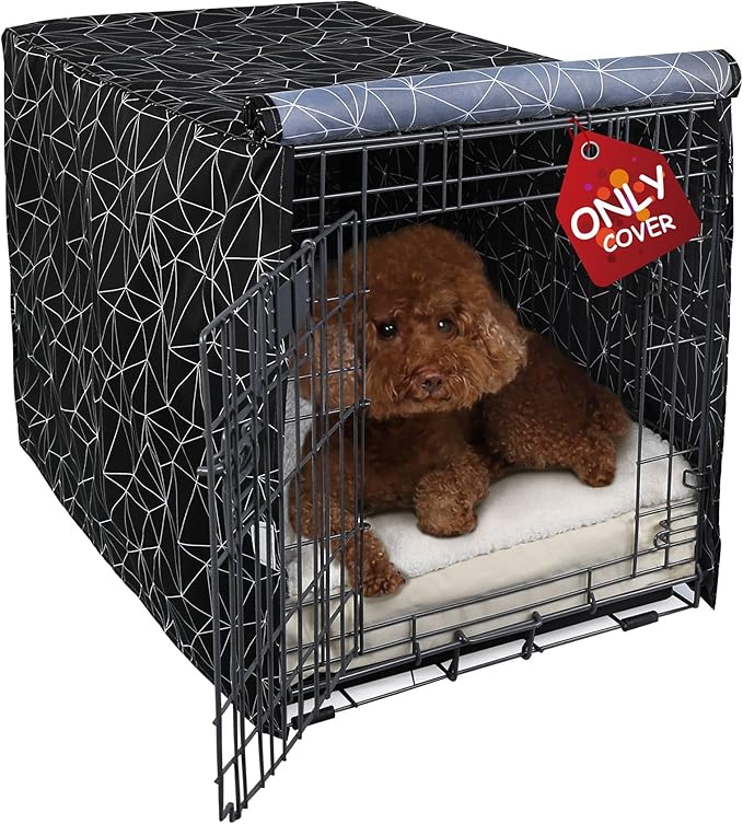 Explore Land Pattern Dog Crate Cover by ExploreLand