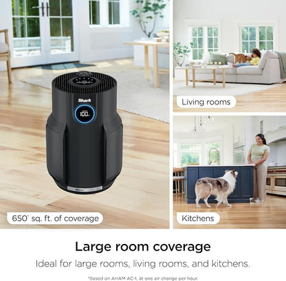 Shark Air Purifier for Home, NeverChange, for Large Room, HEPA-Exceeding Filter - Image 5