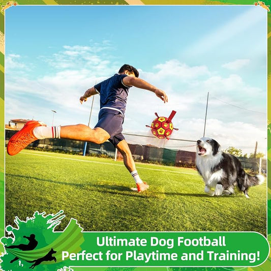 QDAN Dog Toy Balls, Dog Soccer Ball - Image 2