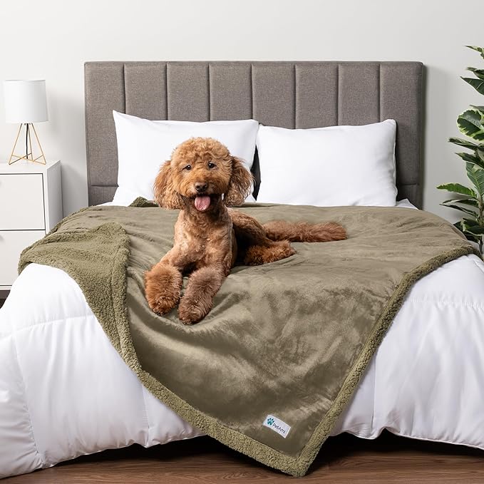 PetAmi Waterproof Dog Blanket for Medium Large Dog Puppy Cat Throw for Couch - Image 7