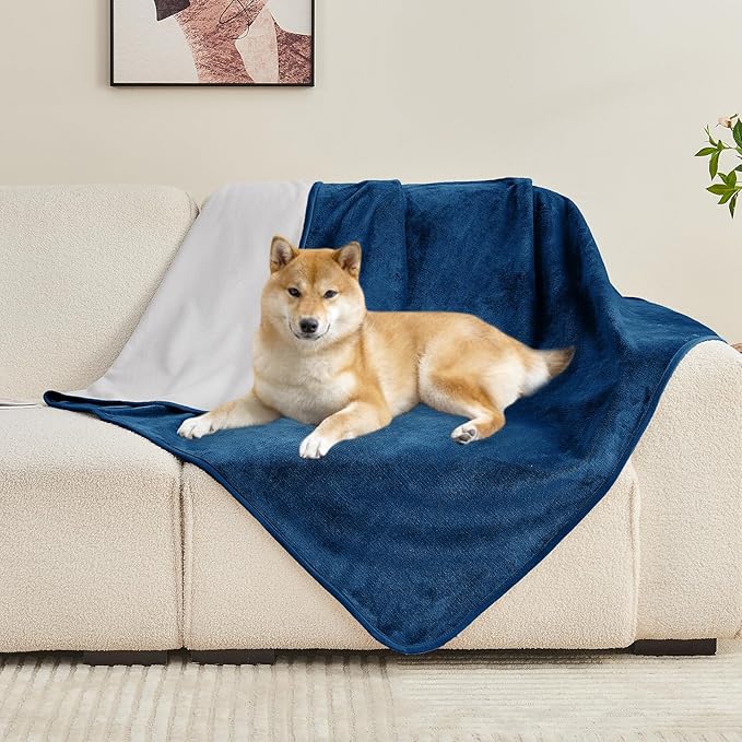 Waterproof Blanket 60"x80" for Adults, Reversible Waterproof Bed Cover for Dogs - Image 6