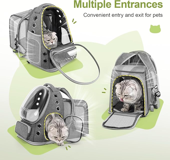 Expandable Cat Backpack, Cat Bubble Backpack Carrier - Image 5