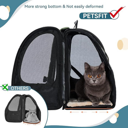 Petsfit Cat Backpack Carrier, Dog Carrier Backpacks Expandable - Image 6