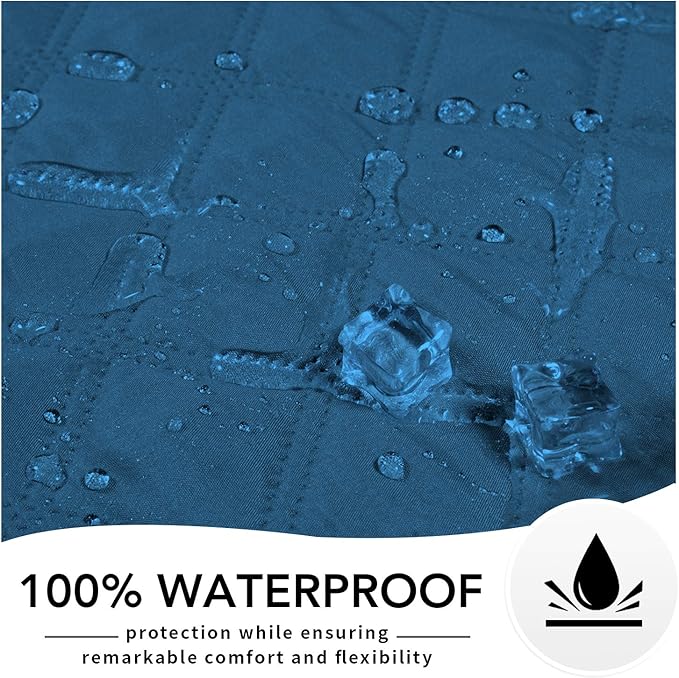 Easy-Going 100% Waterproof Dog Bed Cover, Non-Slip Pet Blanket - Image 5