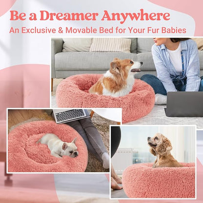 rabbitgoo Calming Dog Bed for Small Medium, 30 inches Pet Bed Machine Washable - Image 8