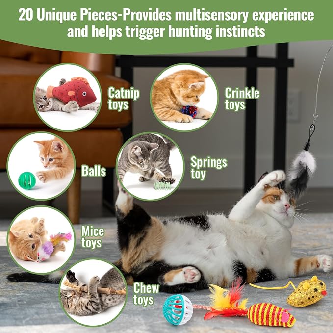 Fashion's Talk Cat Toys Variety Pack - Image 4