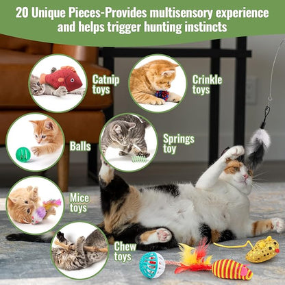 Fashion's Talk Cat Toys Variety Pack - Image 4