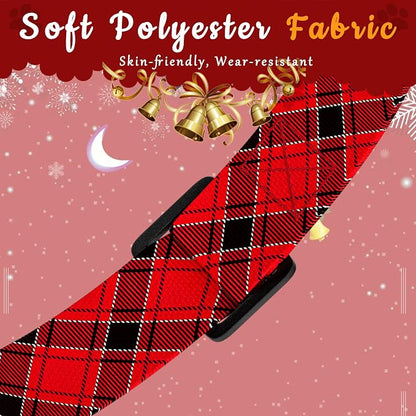 Christmas Plaid Dog Collar, Classical Boys Girls Puppy Collar - Image 4