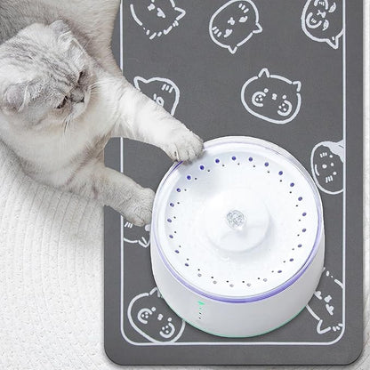 YCT Cat Food Mat for Pet Dog Food Mat, Cat Mat for Food and Water, Cat Feeding - Image 7