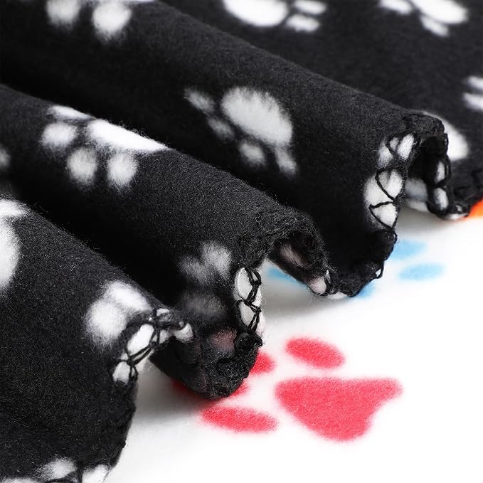 Tatuo 12 Pieces Black Dog Blankets - Image 3