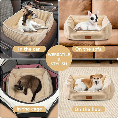 Rectangle Cat Dog Bed for Large Medium Small Pets Indoor Outdoor Machine - Image 6