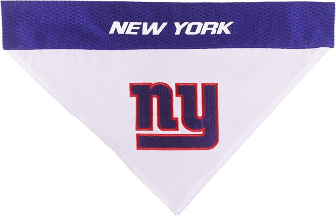 Pets First NFL New York Giants Reversible Bandana Size XX-Large - Image 3