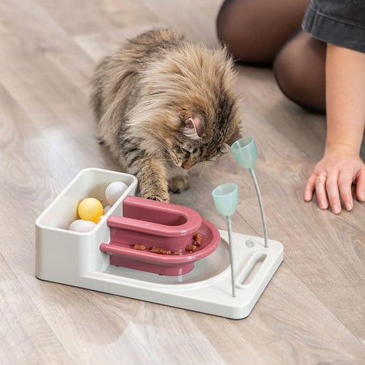 TRIXIE Cat Activity Fantasy Board Strategy Game – 4-Module Puzzle Toy - Image 2