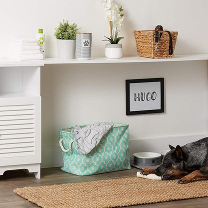 Bone Dry Pet Storage Collection Lattice Paw Print, Medium Rectangle - Image 5