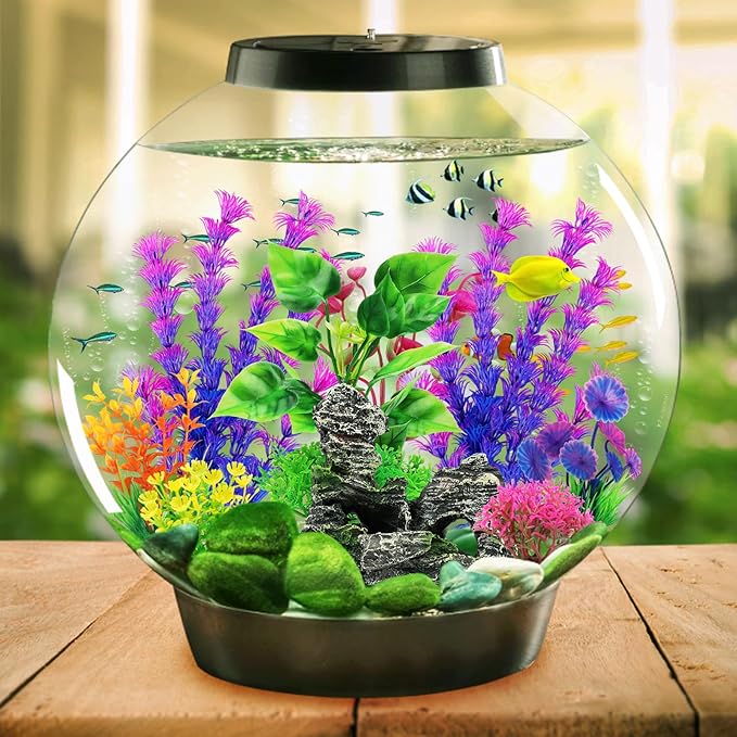 Fish Tank Accessories Aquarium Decorations Plants, Aquarium Decor Plastic Plants - Image 5