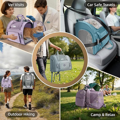 Lollimeow Expandable Cat Carrier Backpack - Image 5