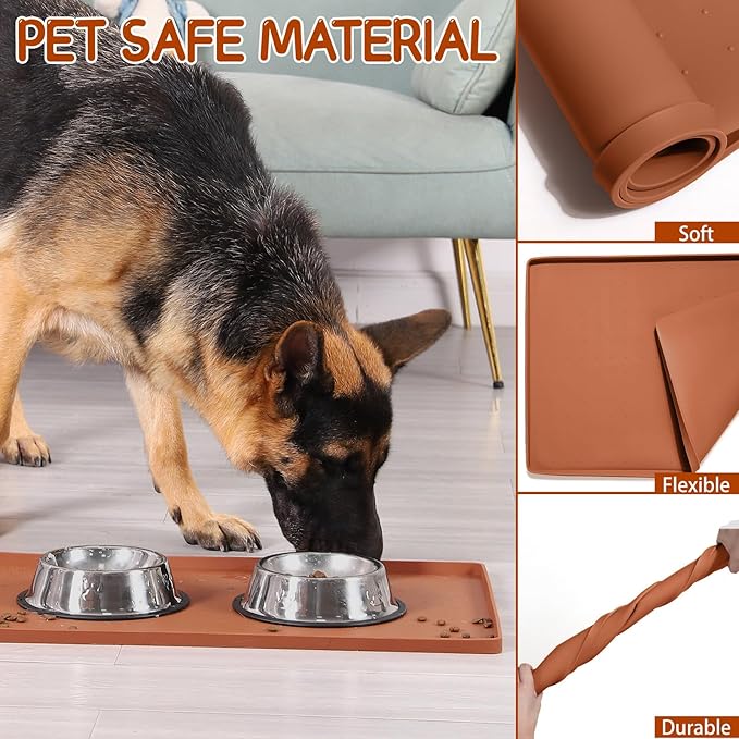 MateeyLife Silicone Cat & Dog Food Mat - Image 5