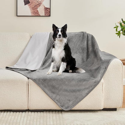 Waterproof Blanket 80"x90" for Adults, Reversible Waterproof Bed Cover for Dogs - Image 6