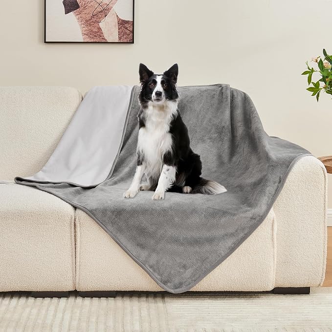 Waterproof Blanket 60"x80" for Adults, Reversible Waterproof Bed Cover for Dogs - Image 6