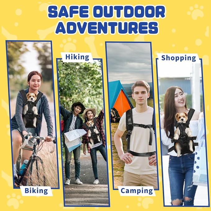 Dog Backpack Carrier, Legs-Out Front Carrier - Image 6