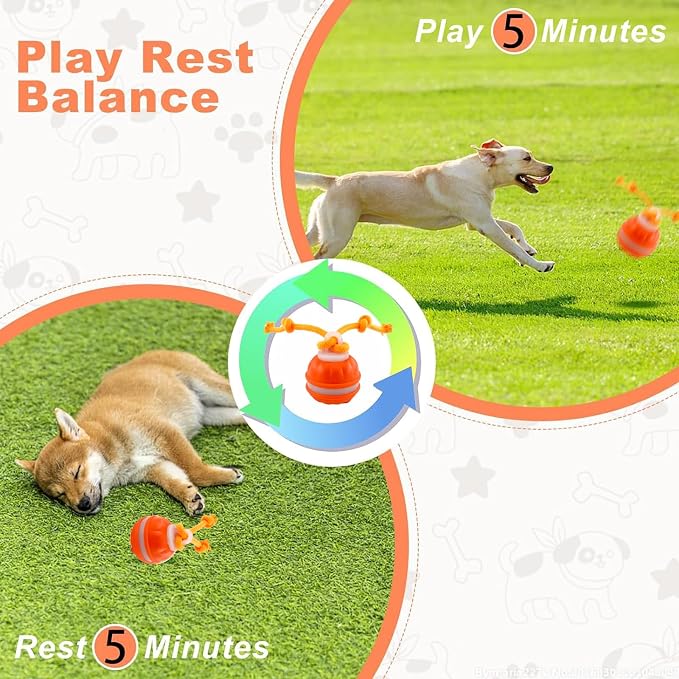 2Paks Interactive Dog Toys，Peppy Pet Ball - Image 4