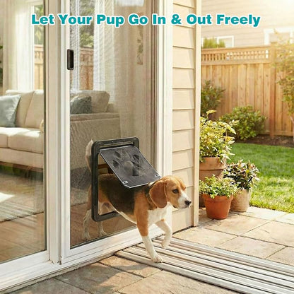 Ownpets Dog Screen Door, Inside Door Flap 12x14x0.4 Inch, Lockable Pet Screen - Image 7