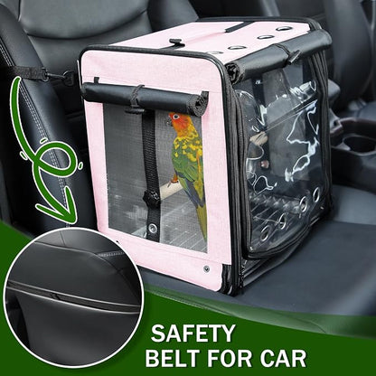 Suertree Bird Carrier with Seat Belt - Image 2