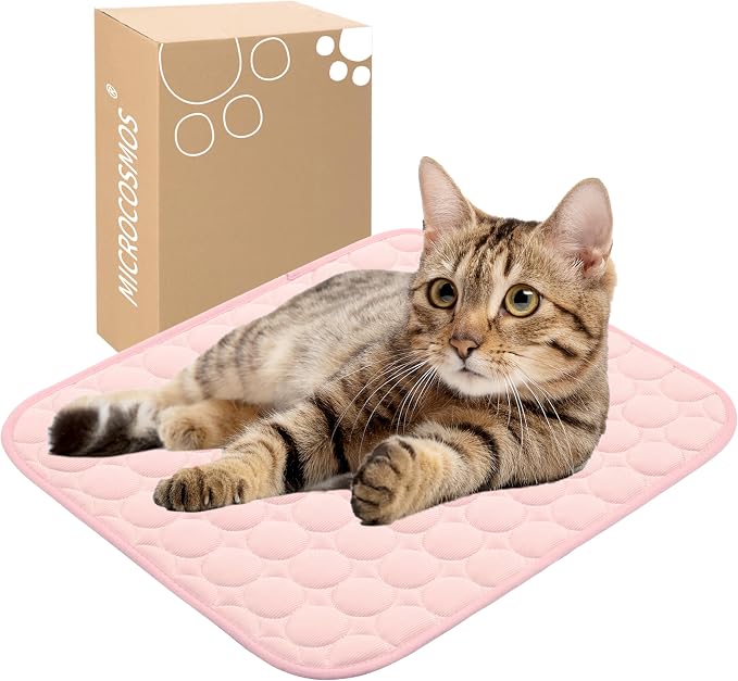 MICROCOSMOS Summer Cooling Mat & Sleeping Pad- Water Absorption Top, Easy Carry by MICROCOSMOS