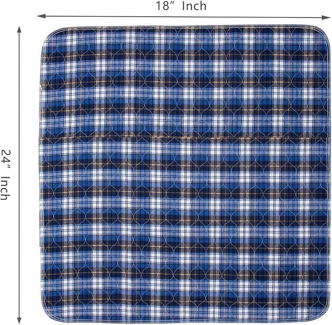 Non-Slip Bed Pads for Incontinence Washable, Waterproof Bed Pads, Kids Washable - Image 2