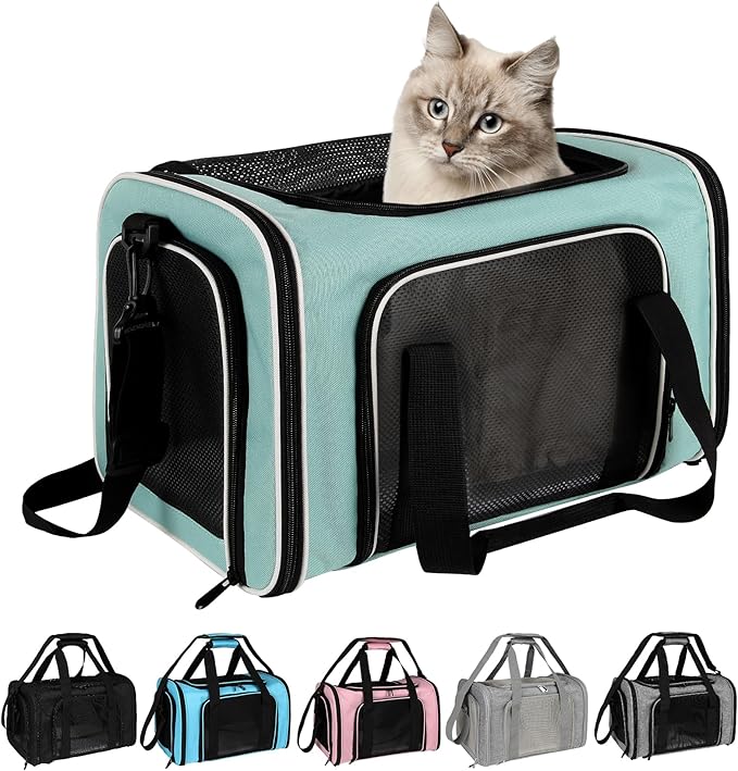 Cat, Dog Carrier for Small Medium Pet Carriers Up to15Lbs, Cats Carrier Soft- - Image 9