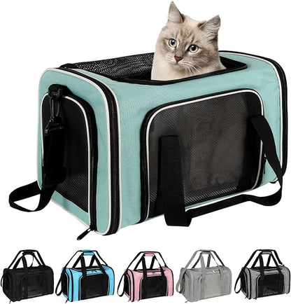 Cat, Dog Carrier for Small Medium Pet Carriers Up to15Lbs, Cats Carrier Soft- - Image 9