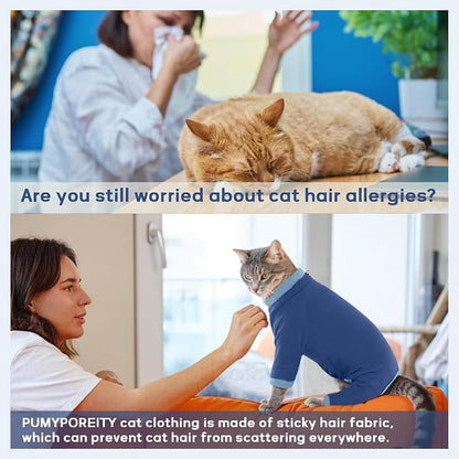 PUMYPOREITY Cat Hair Sticky Sweater, Recovery Suit - Image 2
