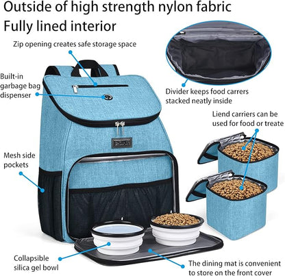 BAGLHER丨Dog Travel Bag, Airline Approved Pet Supplies Backpack, Dog Travel - Image 4