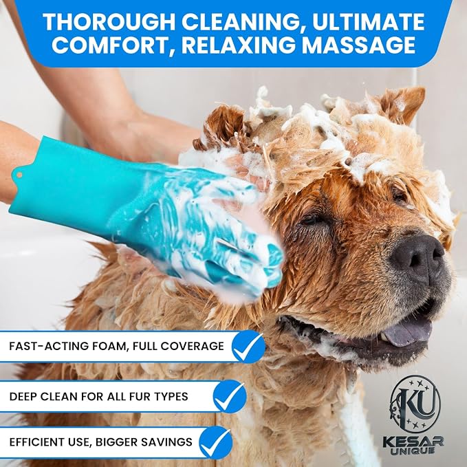 Dog Bathing Supplies – 8PCS Pet Shower & Grooming Kit - Image 3