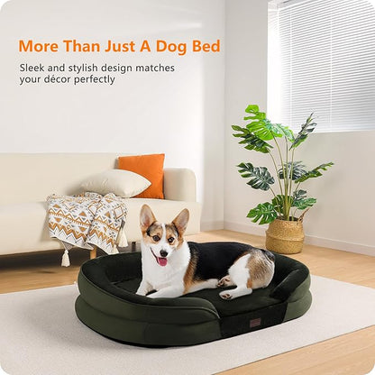 Dwanton Orthopedic Dog Bed for Medium Dogs - Image 2