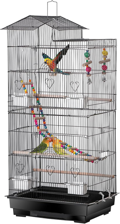 ZENY 39-inch Roof Top Large Flight Parrot Bird Cage by ZENY