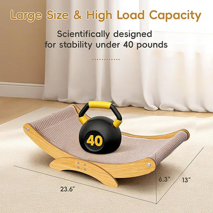 Sisal Cat Scratcher Bed Replacement Mat, Applicable Product Dimensions: 23.6" L - Image 3