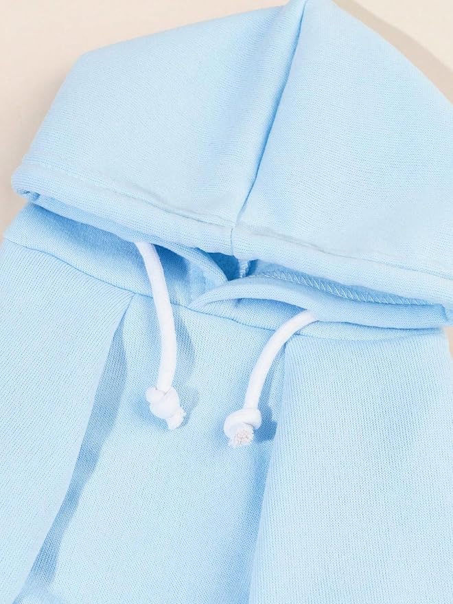 QWINEE Basic Dog Hoodie Sweatshirt Puppy Sweater Warm Cat Costumes Pet Clothes - Image 6