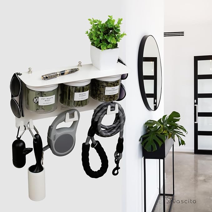 Dog Treat Holder For Wall Storage For Pets, Premium Pet Wall Organizer - Image 8