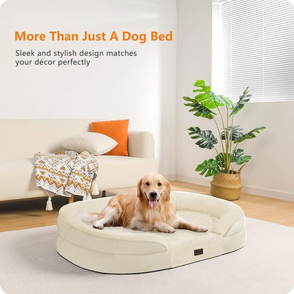 Dwanton Orthopedic Dog Bed for Large Dogs - Image 2