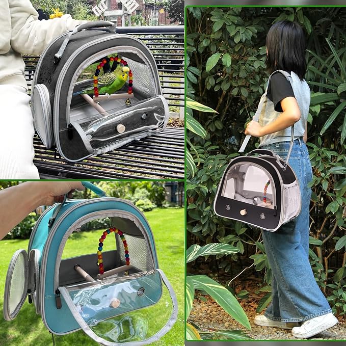 Portable Parrot Travel Cage Carrier - Image 9