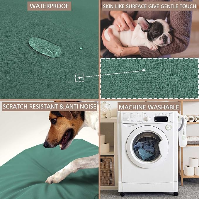 Dog Bed Cover Waterproof Replacement Machine Washable Covers - Image 3
