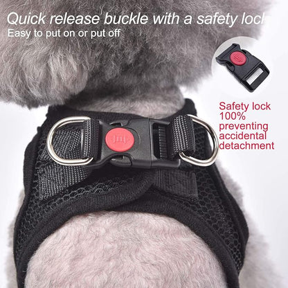 Dog Harness Step-in Breathable Puppy Cat Dog Vest Harnesses - Image 4