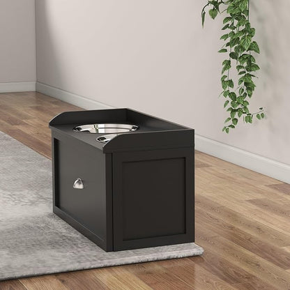 PawHut Dog Feeding Station - Image 8