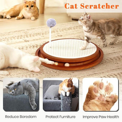 Cat Scratcher, Cat Cratch Sisal Pad - Image 3