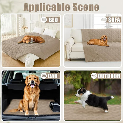 Smiry Waterproof Dog Bed Cover Blanket 40x70, Soft Reversible Pet Blanket - Image 5